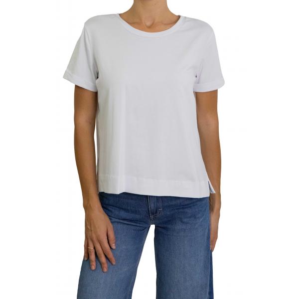 t shirt a manica corta tinta unita 